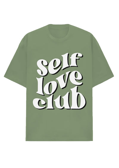 Camiseta Oversized Premium - Self love Club
