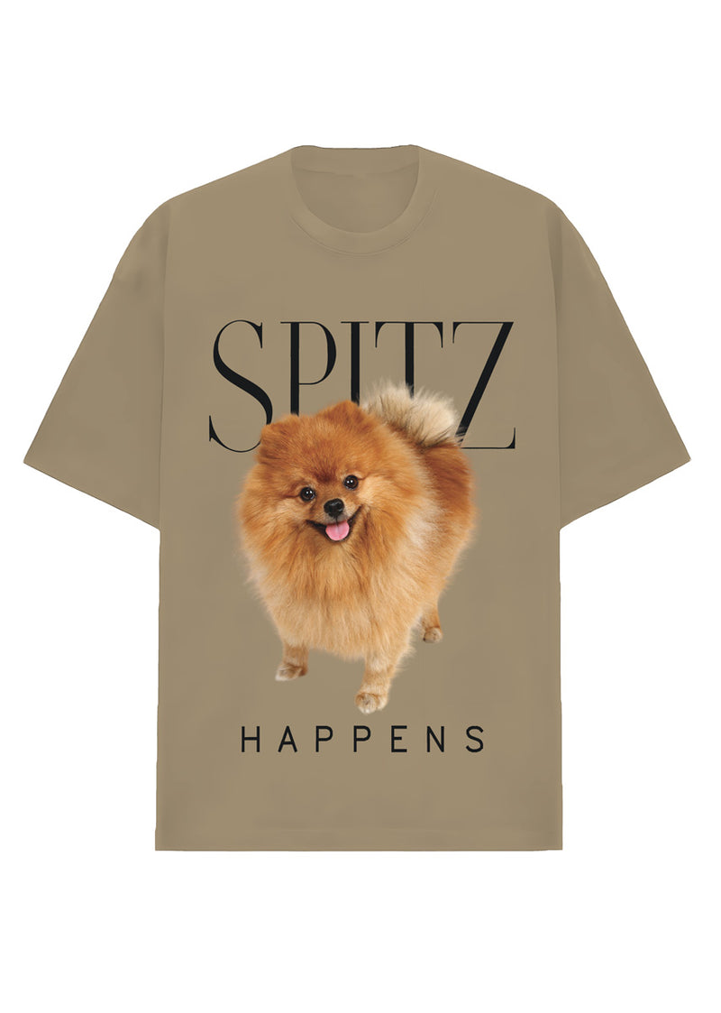 Camiseta Oversized Premium - Spitz Happens