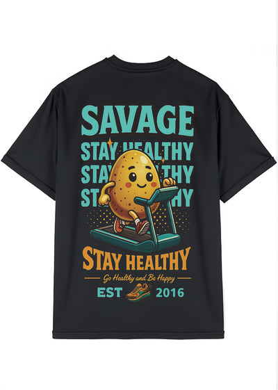 Camiseta Oversized Premium -  Stay Healthy