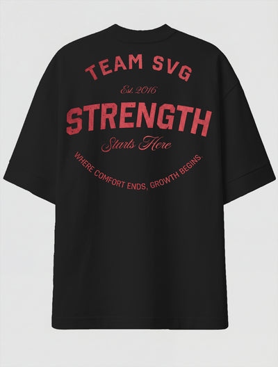 Camiseta Oversized Premium - Strength Starts Here