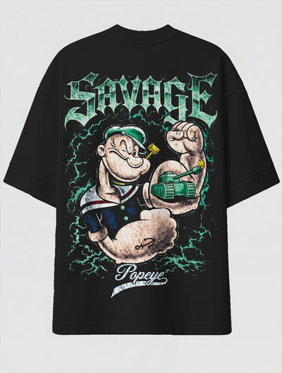 Camiseta Oversized Premium - Tank Popeye