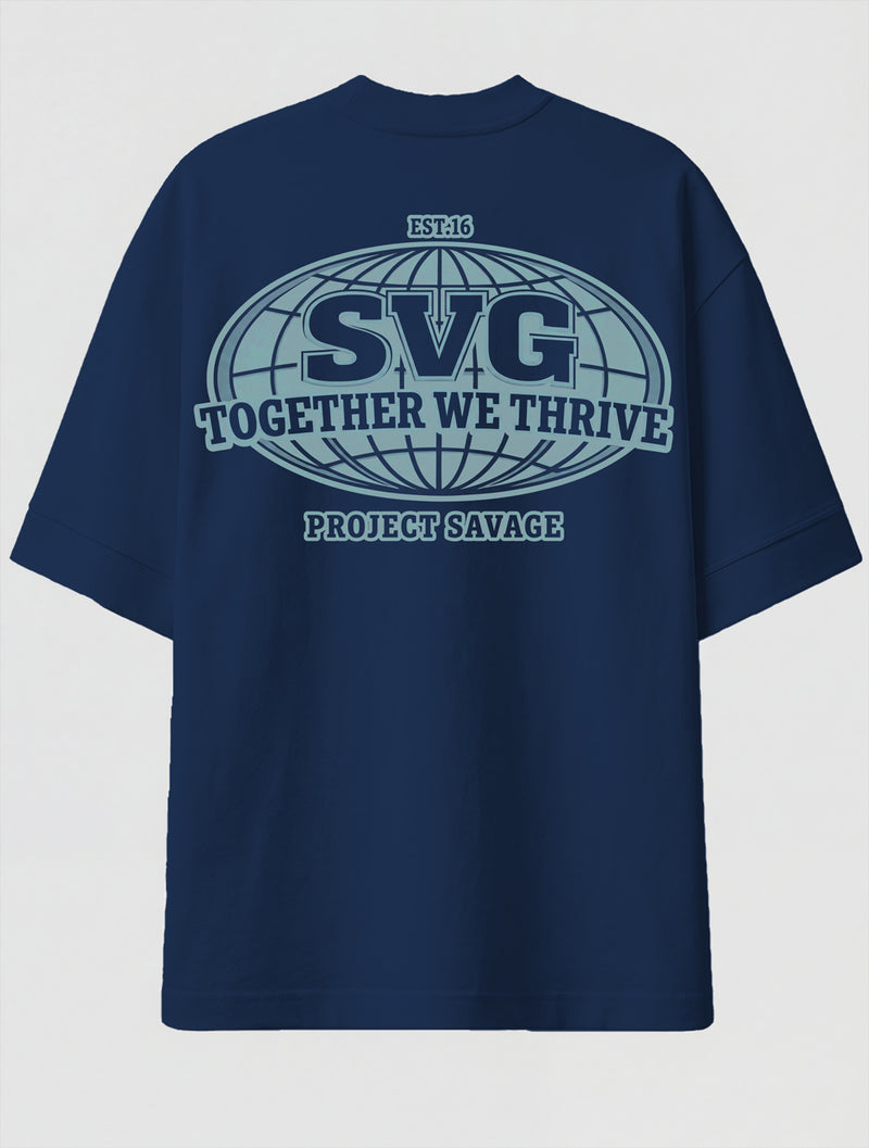 Camiseta Oversized Premium - Together we Thrive Costas