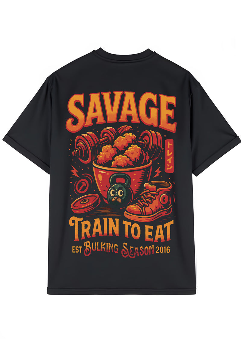 Camiseta Oversized Premium -  Train to Eat