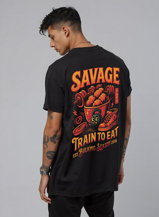 Camiseta Oversized Premium -  Train to Eat
