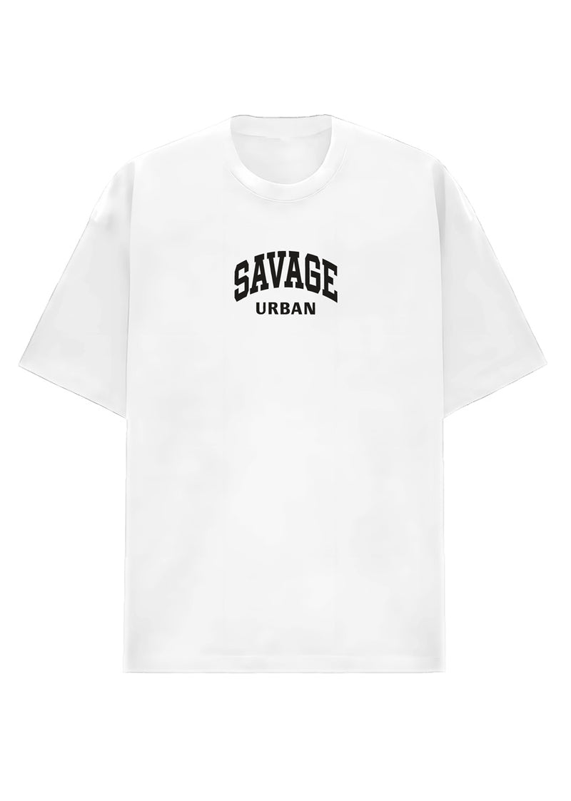 Camiseta Oversized Premium -  Urban Savage Branca