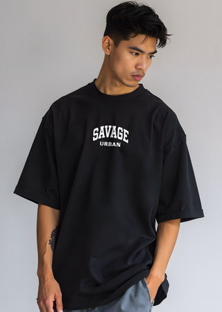 Camiseta Oversized Premium -  Urban Savage Preta