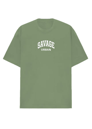 Camiseta Oversized Premium - Urban Savage Verde