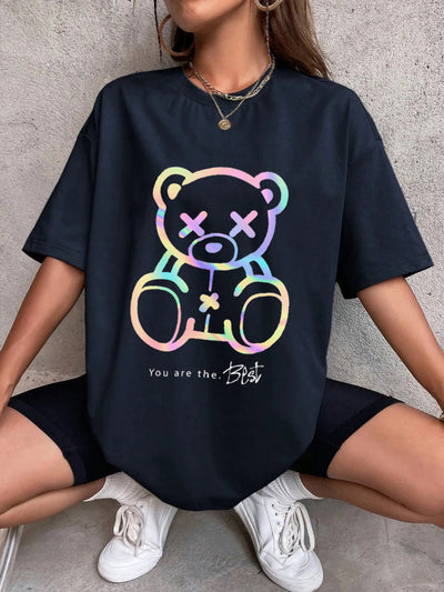 Camiseta Oversized Premium - You Are The Best Bear