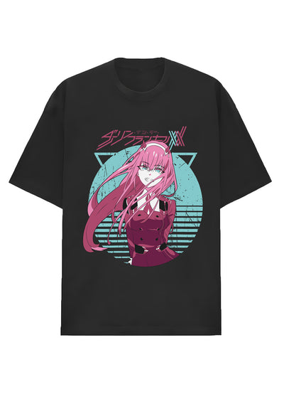 Camiseta Oversized Premium - Zero Two