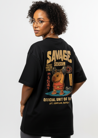 Camiseta Oversized Premium - Capybara