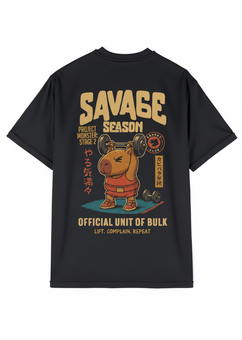 Camiseta Oversized Premium - Capybara