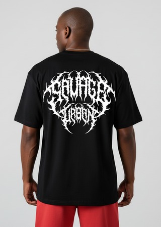 Camiseta Oversized Premium - Savage Urban Metal C
