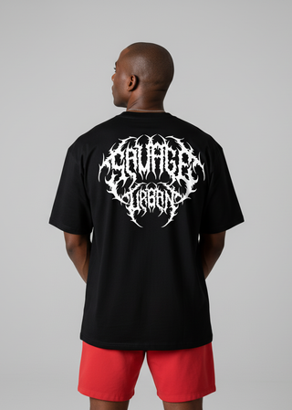 Camiseta Oversized Premium - Savage Urban Metal C