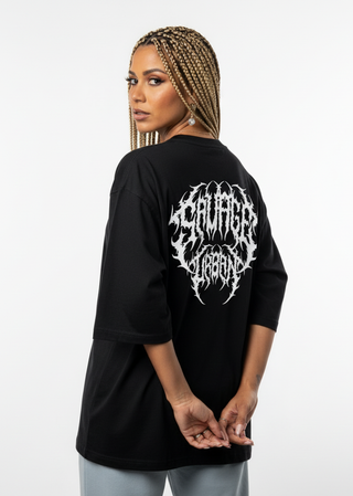 Camiseta Oversized Premium - Savage Urban Metal C