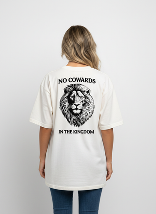 Camiseta Oversized Premium - No Cowards