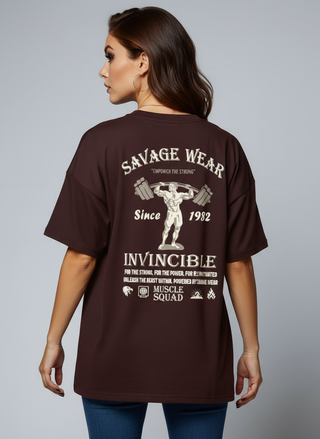 Camiseta Oversized Premium - Invincible