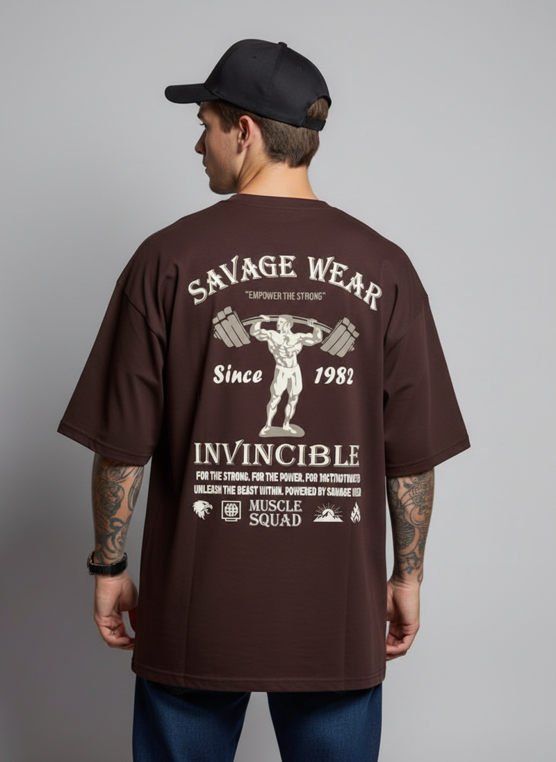 Camiseta Oversized Premium - Invincible