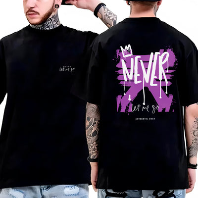 Camiseta Oversized Premium - Never Let Me Go