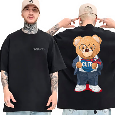 Camiseta Oversized Premium - Super Cute Bear